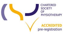 Chartered Society of Physiotherapy accredited pre-regisration