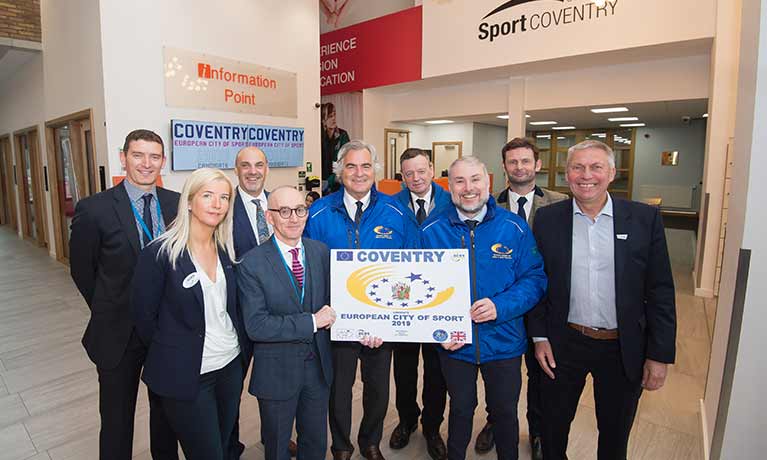 Coventry wins European City of Sport title for 2019