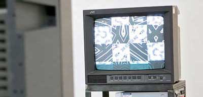 close up photo of a television