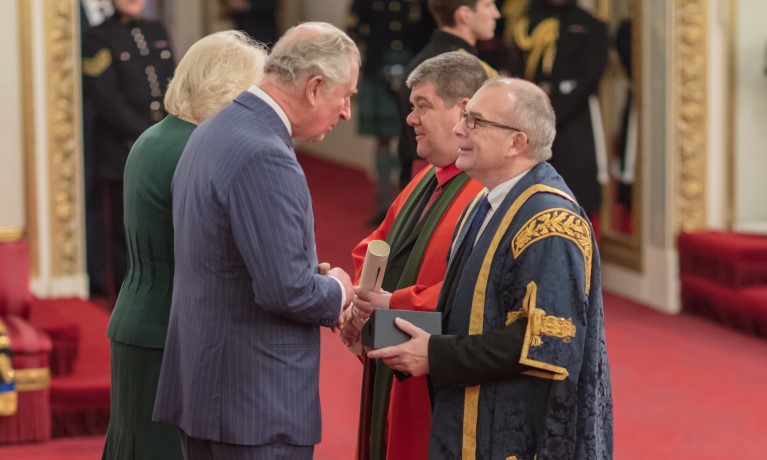 Coventry University receives the Queen's Anniversary Prize