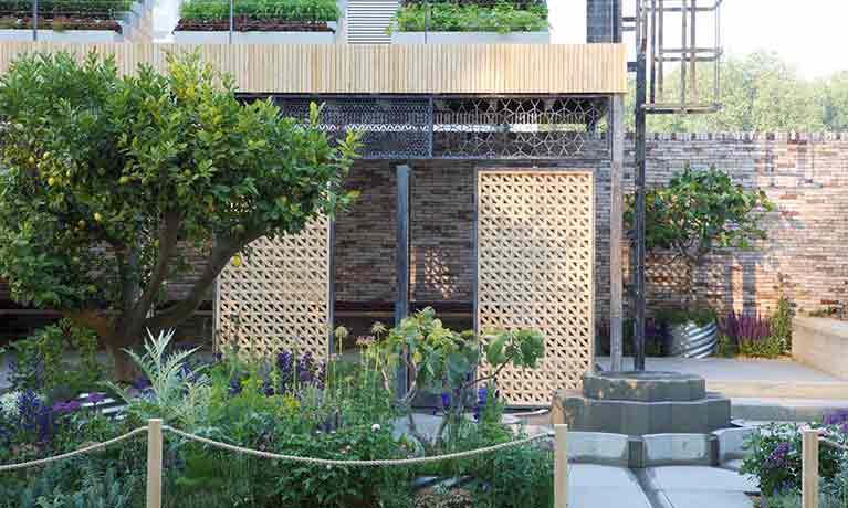 Chelsea Flower Show ‘refugee camp’ garden linked to university project