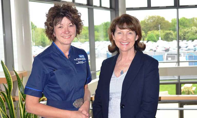 Coventry University nursing professor supporting UHCW to develop world-class research