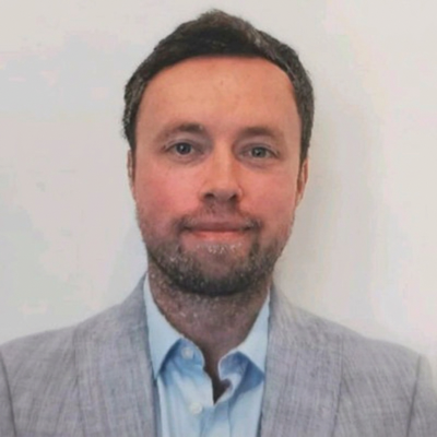 A headshot of Matt Pritchard