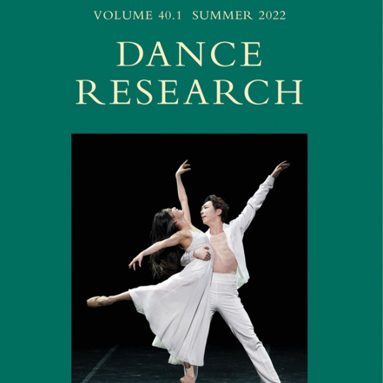 Cover of Dance Research Journal