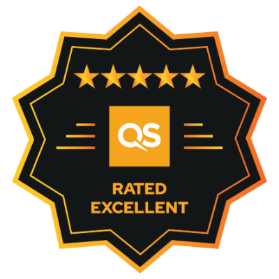 QS University Rating 5 Star badge
