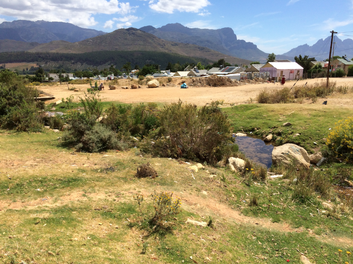 Settlement at Franschhoek