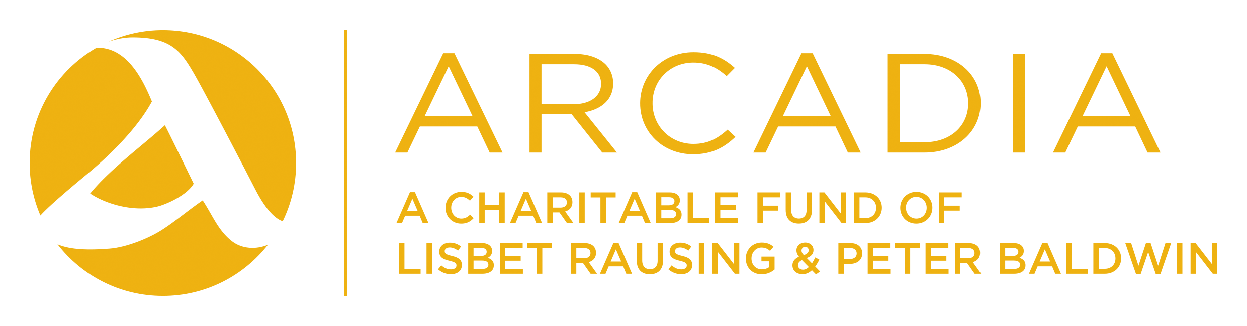 Arcadia, a charitable fund of Lisbet Rausing and Peter Baldwin logoi