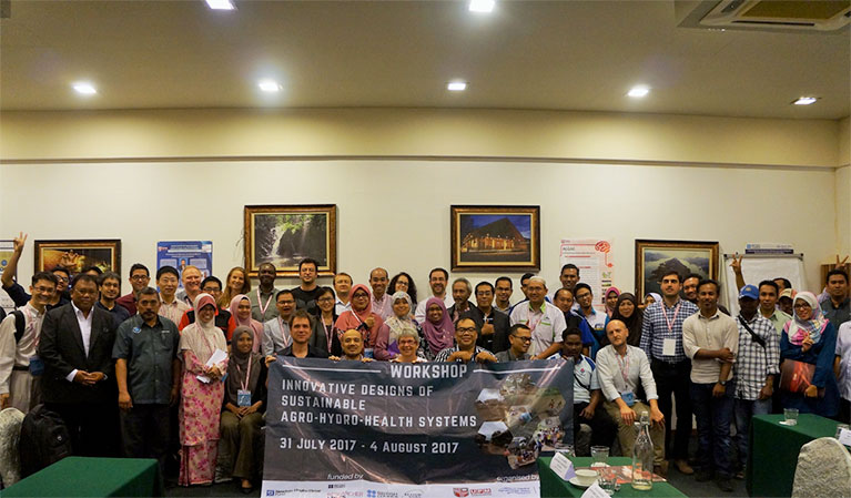 A group shot of all the attendees of the Kuala Lumpur workshop