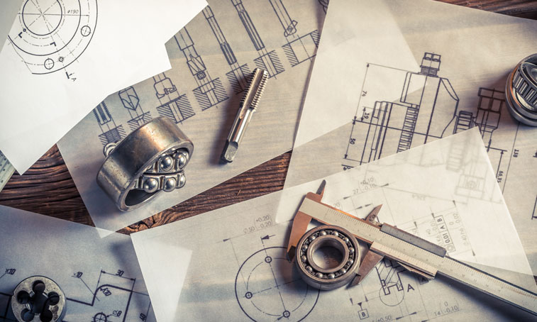 mechanical engineering drawing desk