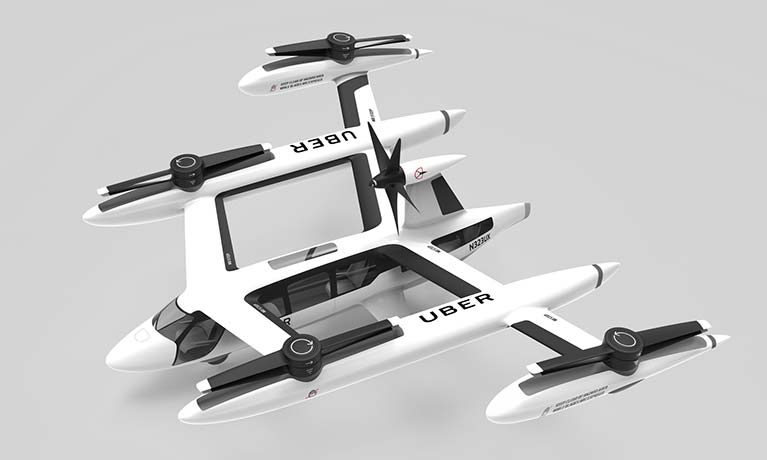 Coventry University helps Uber develop flying taxis 