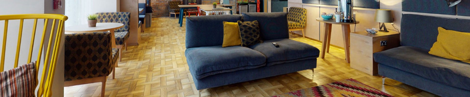 Magenta house common room