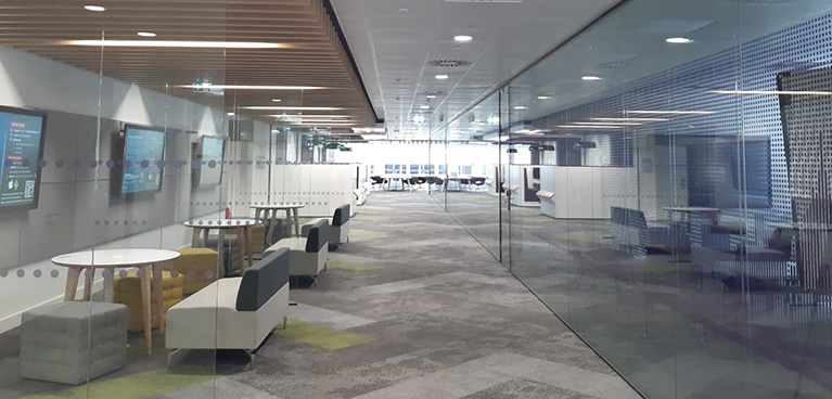 Cutlers Exchange Postgraduate Centre classrooms and collaboration pods