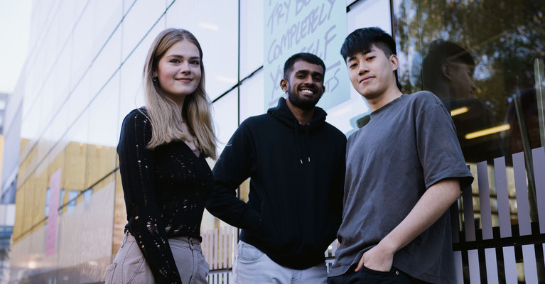 Coventry University Student with a happy smile