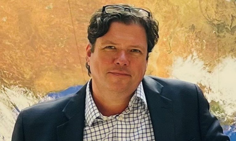 A portrait of Michael Pelkin