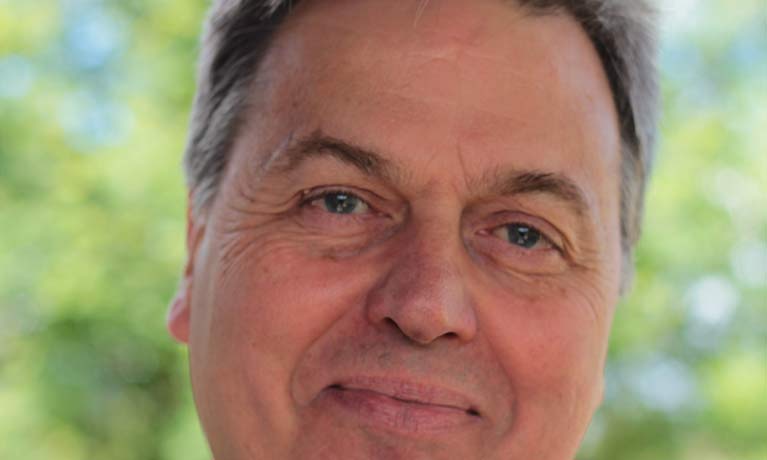close up image of Michel Pimbert - Director of the Centre for Agroecology, Water and Resilience (CAWR)