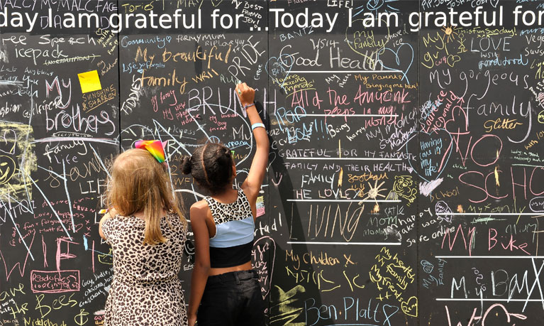 Gratitude Wall