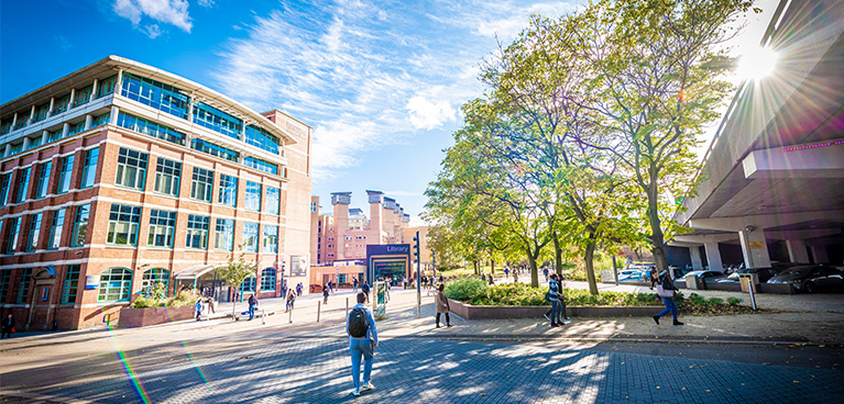 view of university campus 