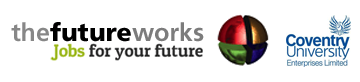 The future works and coventry university logo