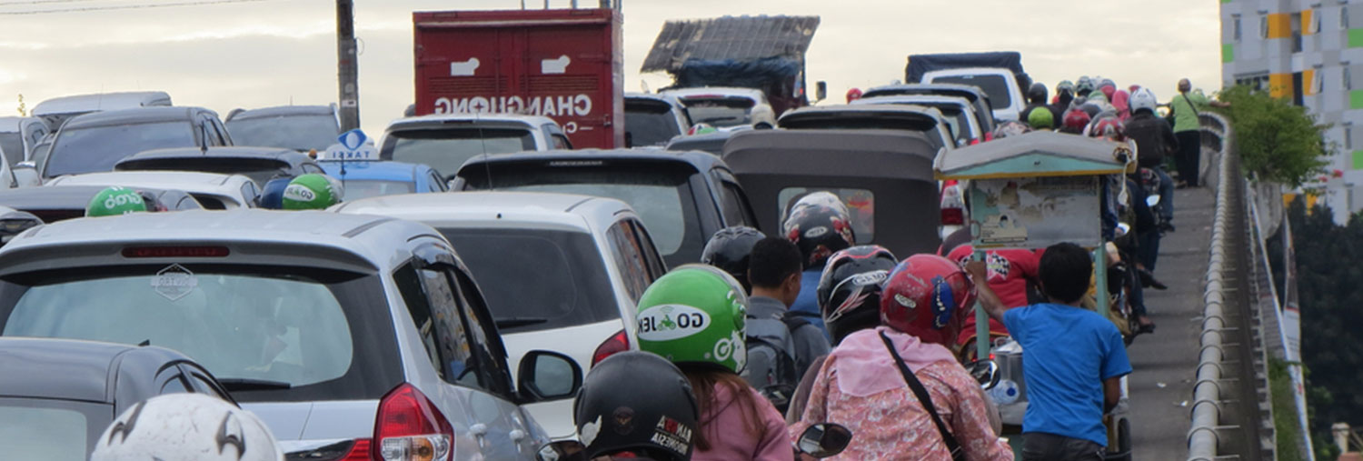 Traffic Decongestant in Indonesia's capital