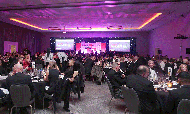 Guests seated at the Insider Made in the Midlands 2024 Awards
