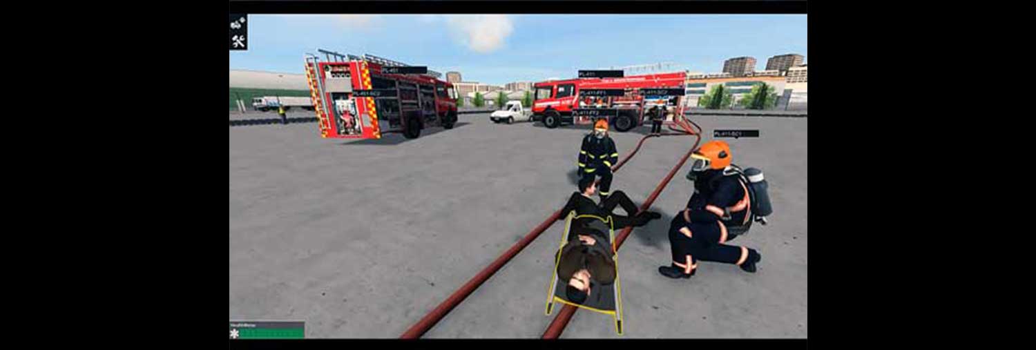 Disaster training simulator for Singapore