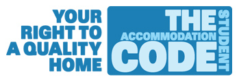 Student Accommodation Code - your right to a quality home logo