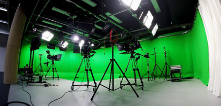 Interior view of the Tank studio