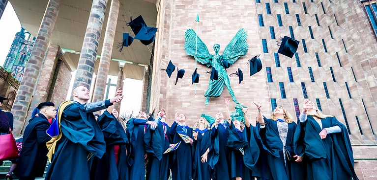 Coventry Cathedral graduation ceremony