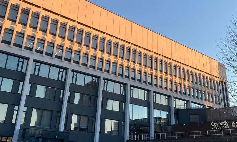 Coventry University's Delia Derbyshire building