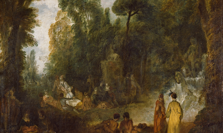 Fete in a Park - Prado online collection