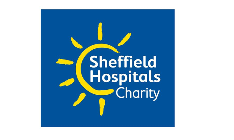 Sheffield Hospitals Charity logo.