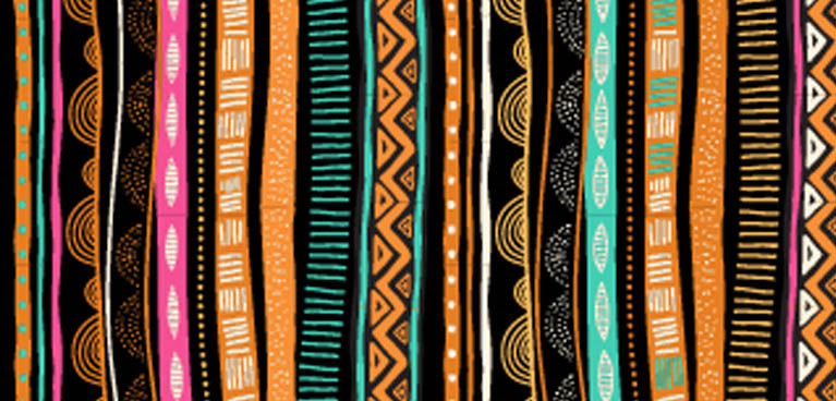 African cloth.