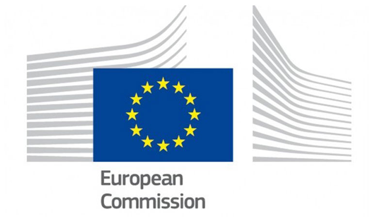 European Commission logo.