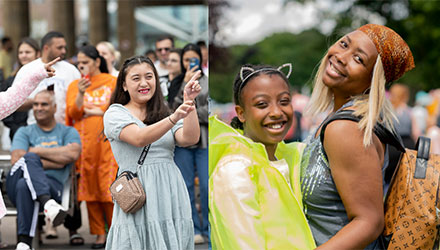 People representing Coventry's diversity