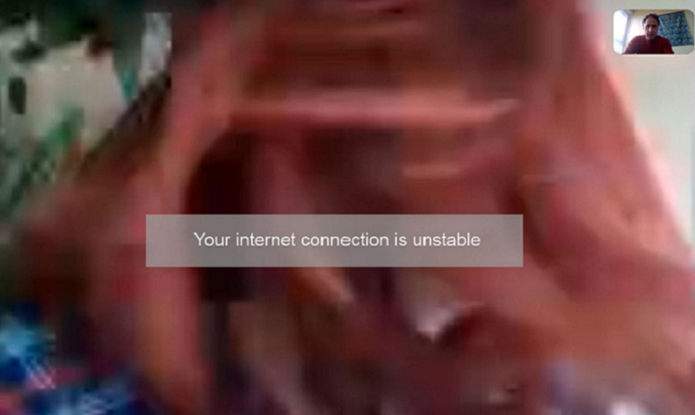 poor internet connection