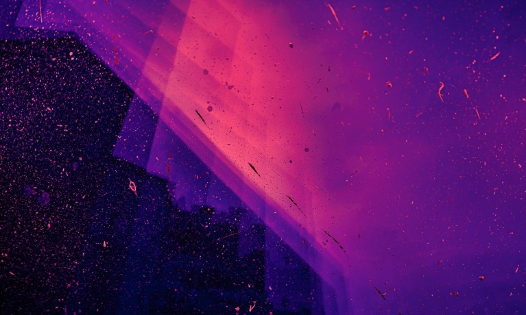 purple, pink and black abstract image
