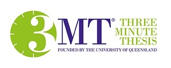 3 minute thesis logo.