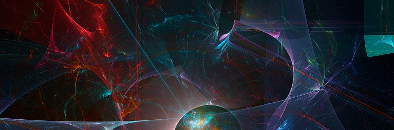 Colourful abstract of artificial intelligence 