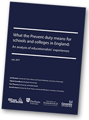 Prevent Report Front Cover