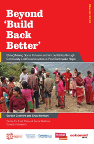 Beyond Build Back Better cover