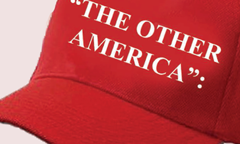 Red hat with the words "the other America"