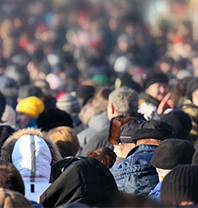 Image of a crowd of people