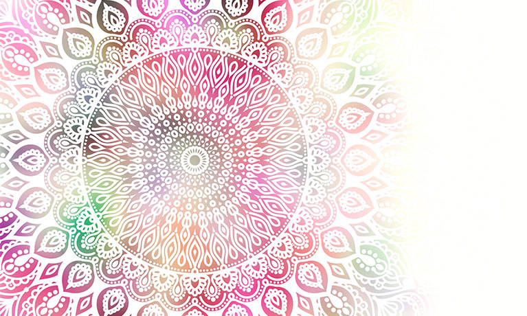 colourful yellow and green digital print