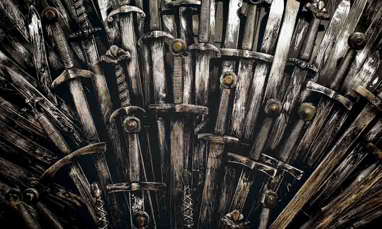 Sword throne