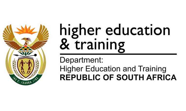 Higher Education and Training Republic of South Africa