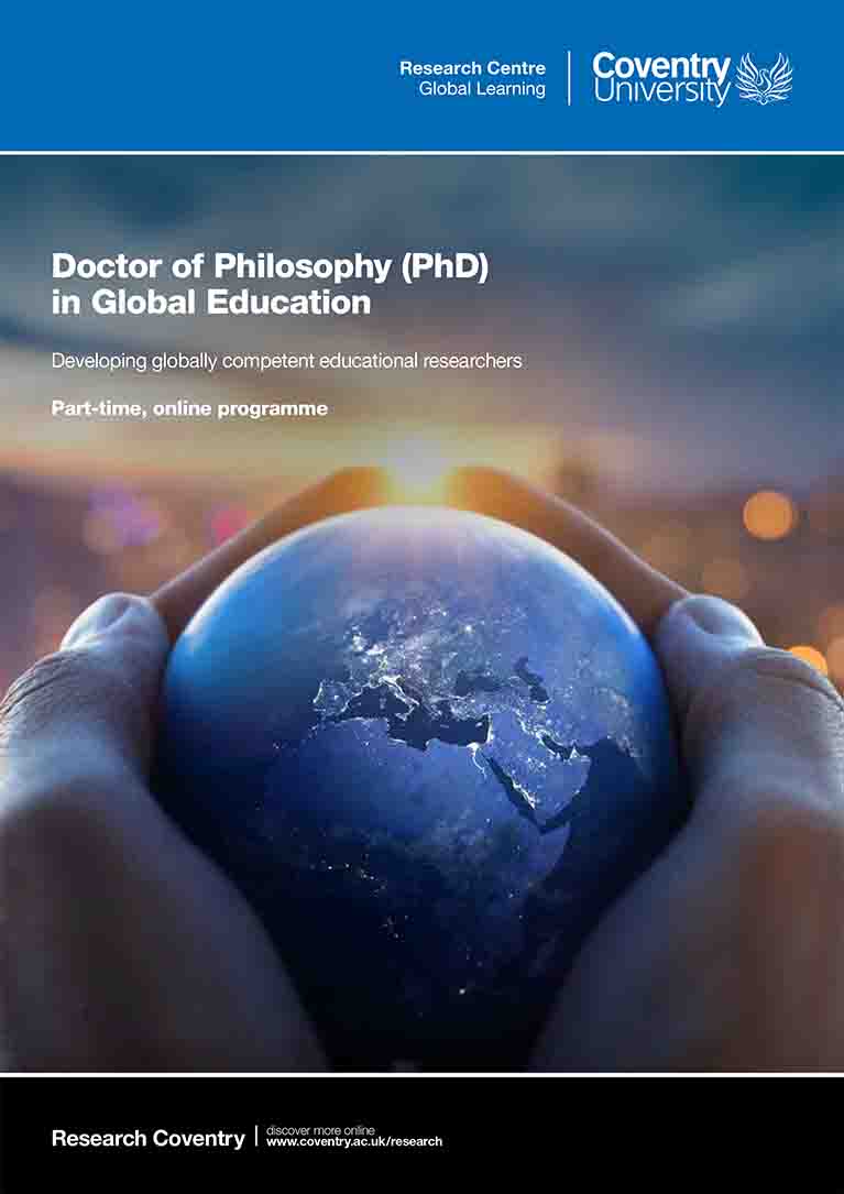Doctor of Philosophy in Global Education brochure