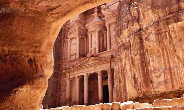 Buildings in Petra