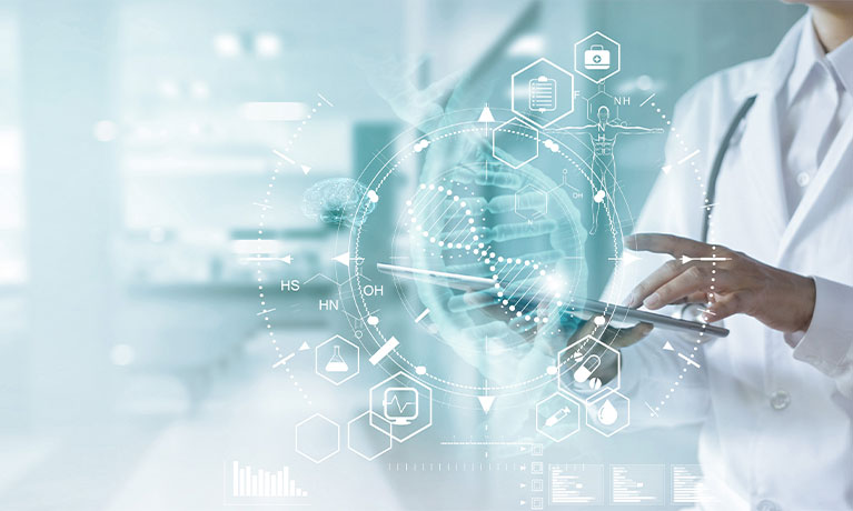 Healthcare technology concept