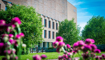 Exterior of Alison Gingell building