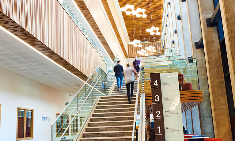 Inside the Alison Gingell building